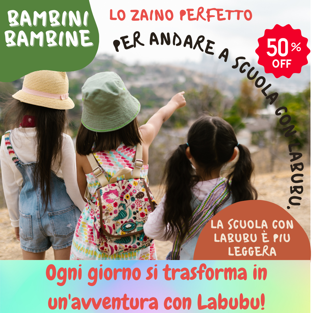 Zaino scuola Labubu