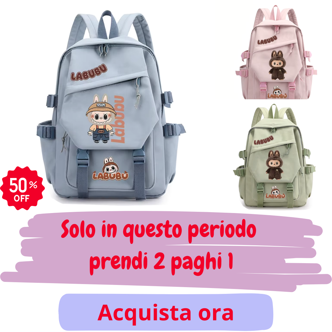Zaino scuola Labubu